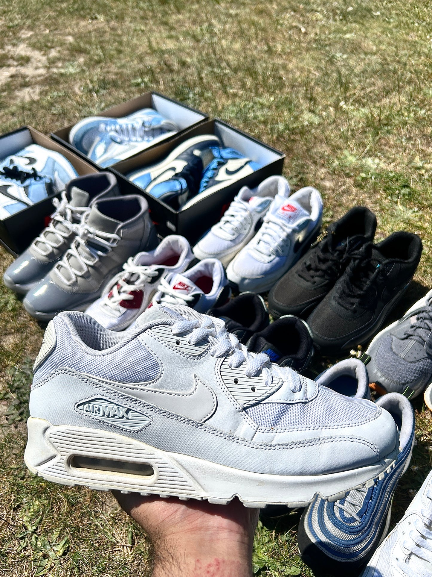 Nike Air Max 90 – Triple White – UK Size 9