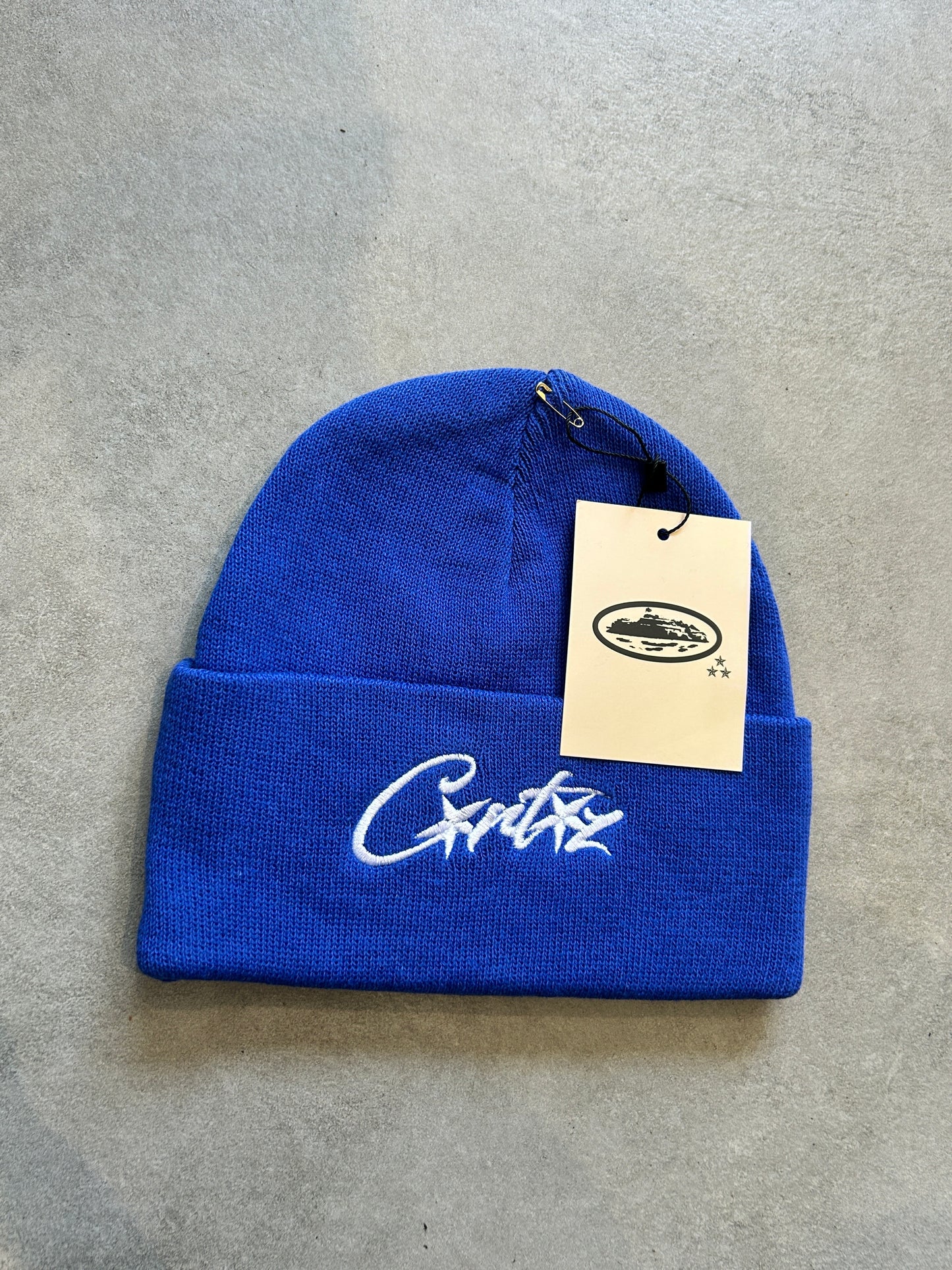 Corteiz Beanie Blue - One size - Brand new
