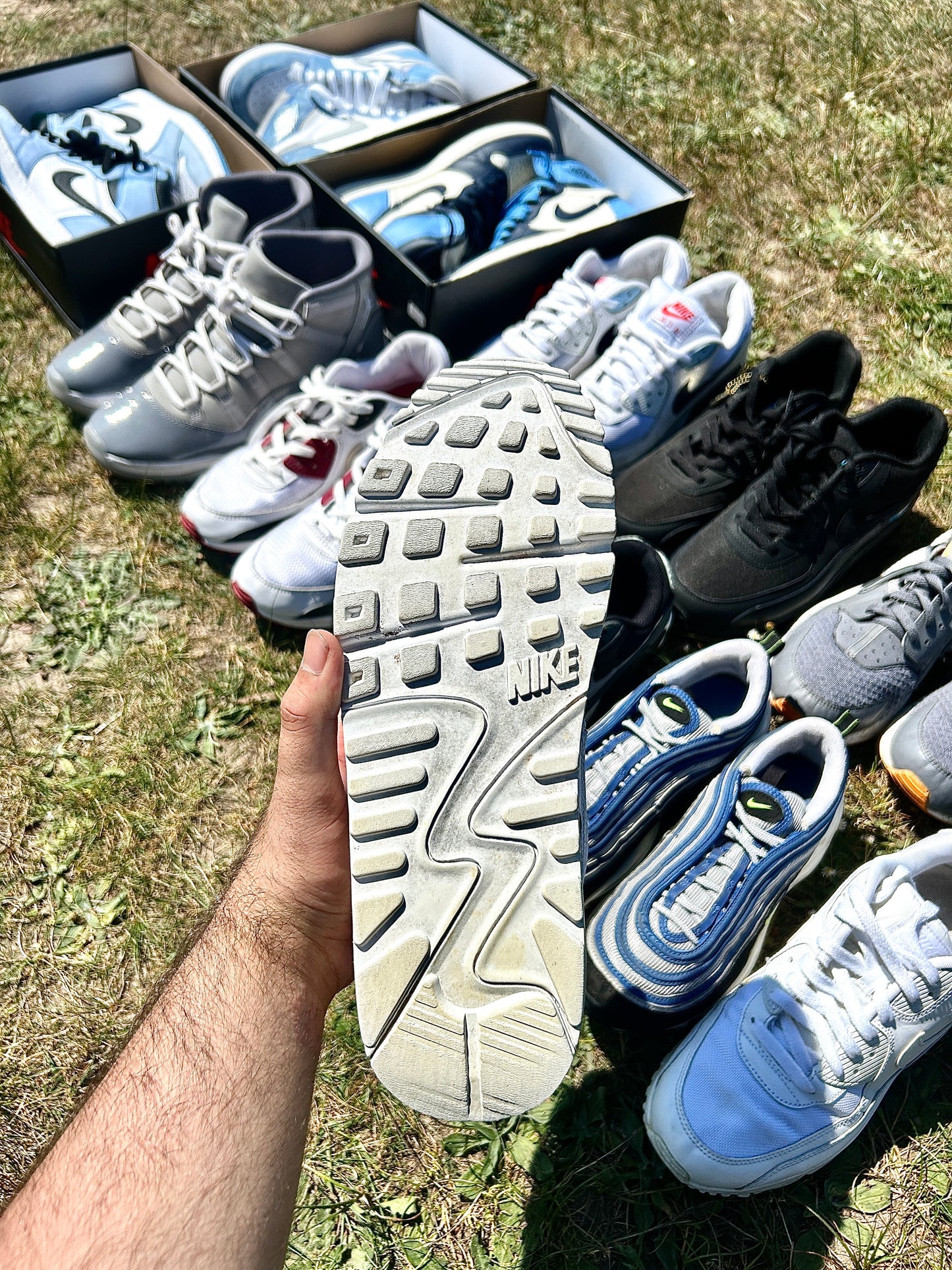 Nike Air Max 90 – Triple White – UK Size 9