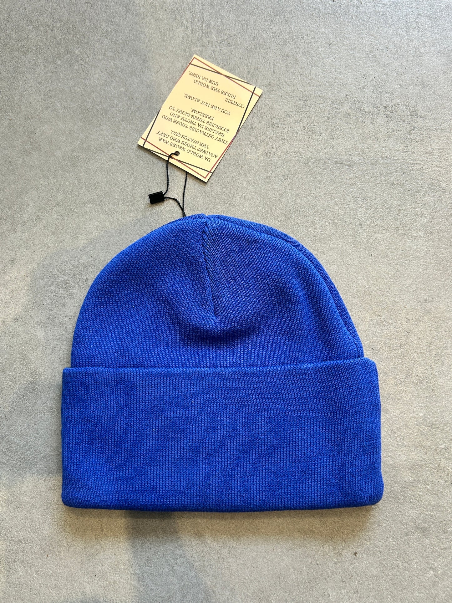 Corteiz Beanie Blue - One size - Brand new